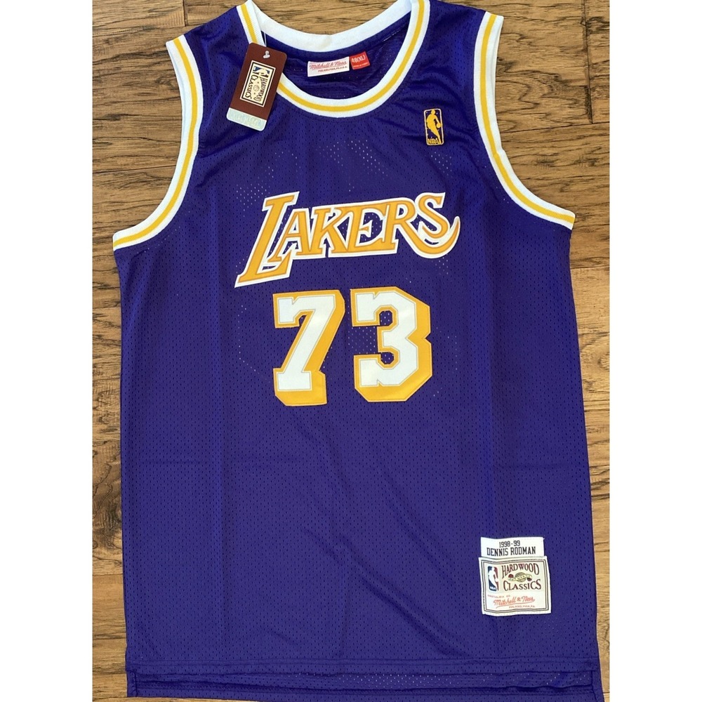Mitchell & Ness Los Angeles Lakers Dennis Rodman Swingman  Jersey HWC Sz XL NEW
